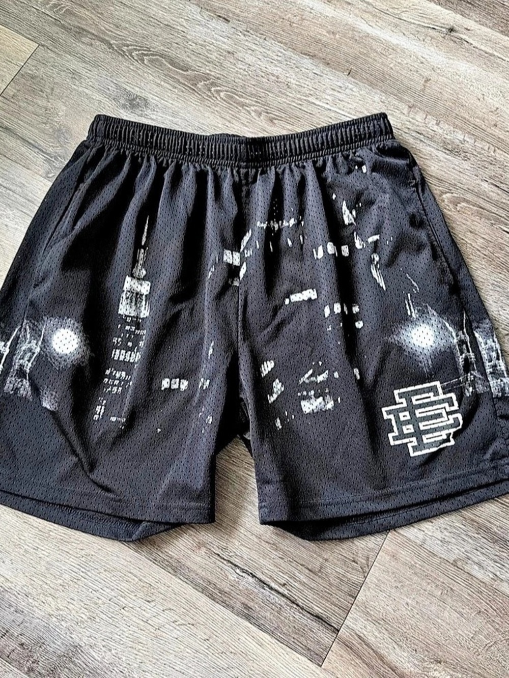 Eric Emanuel EE Basic Short Black Skyline Athletic Shorts